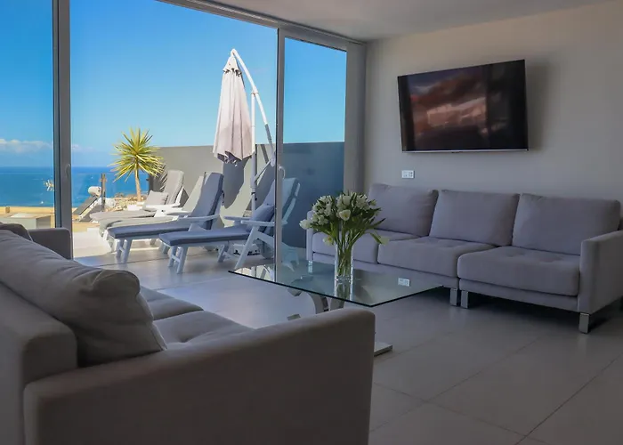 Azure Sky - Panoramic Ocean View, Luxury, San Eugenio *